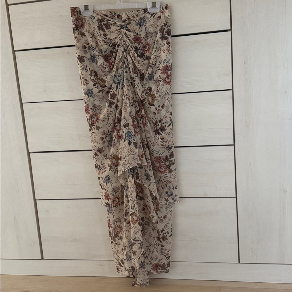 Veronica Beard Sira Midi Skirt - Picture 5 of 9